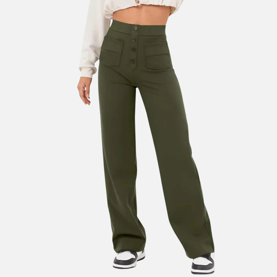 Dove | High-Waisted FlexiPants