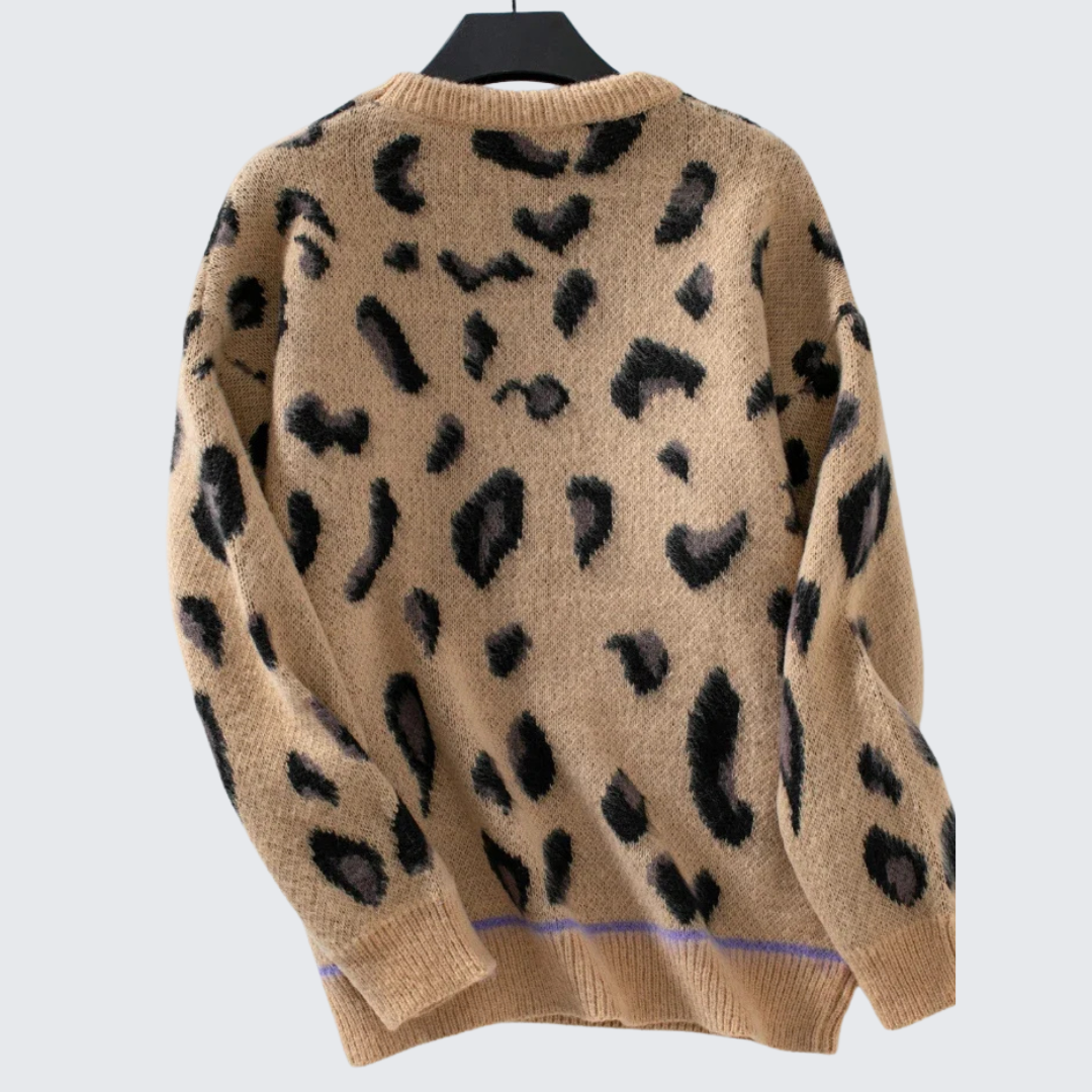 Gia™ | leopard jumper