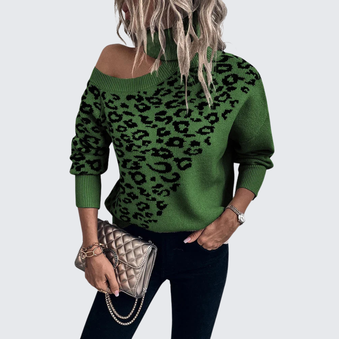 Lina™ | Leopard jumper