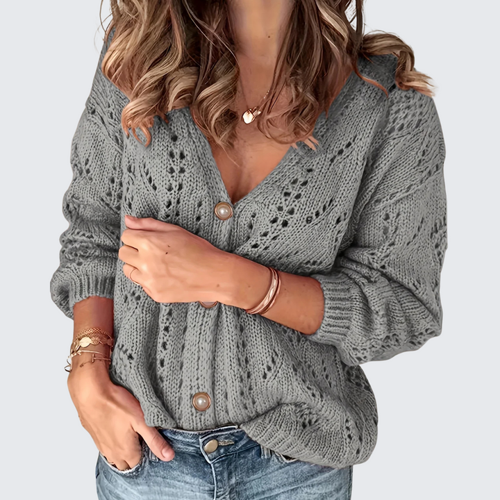 Mella™ | Cardigan with buttons