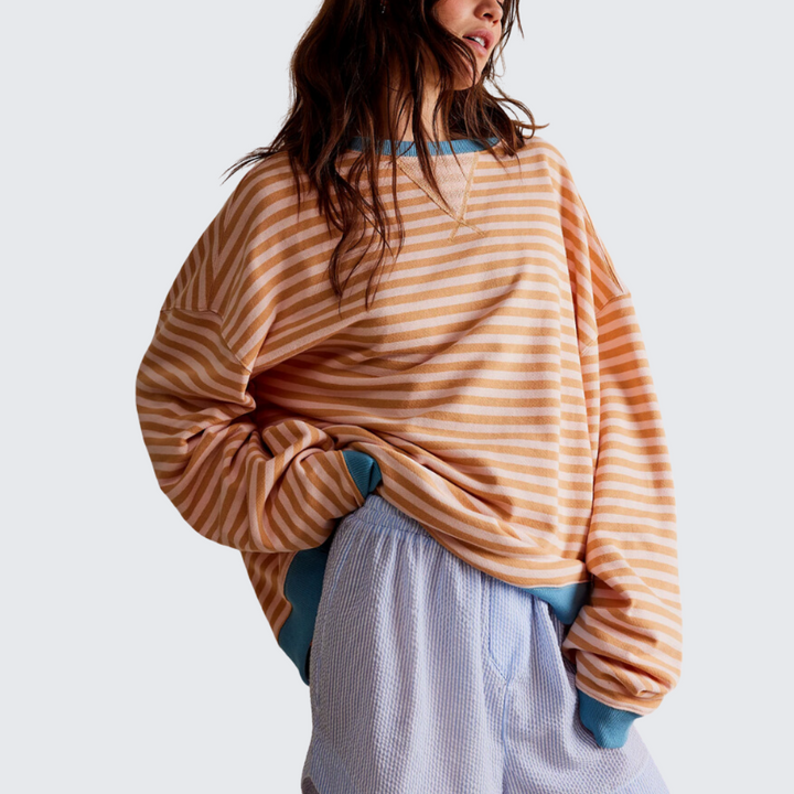 Mana | Striped oversized jumper