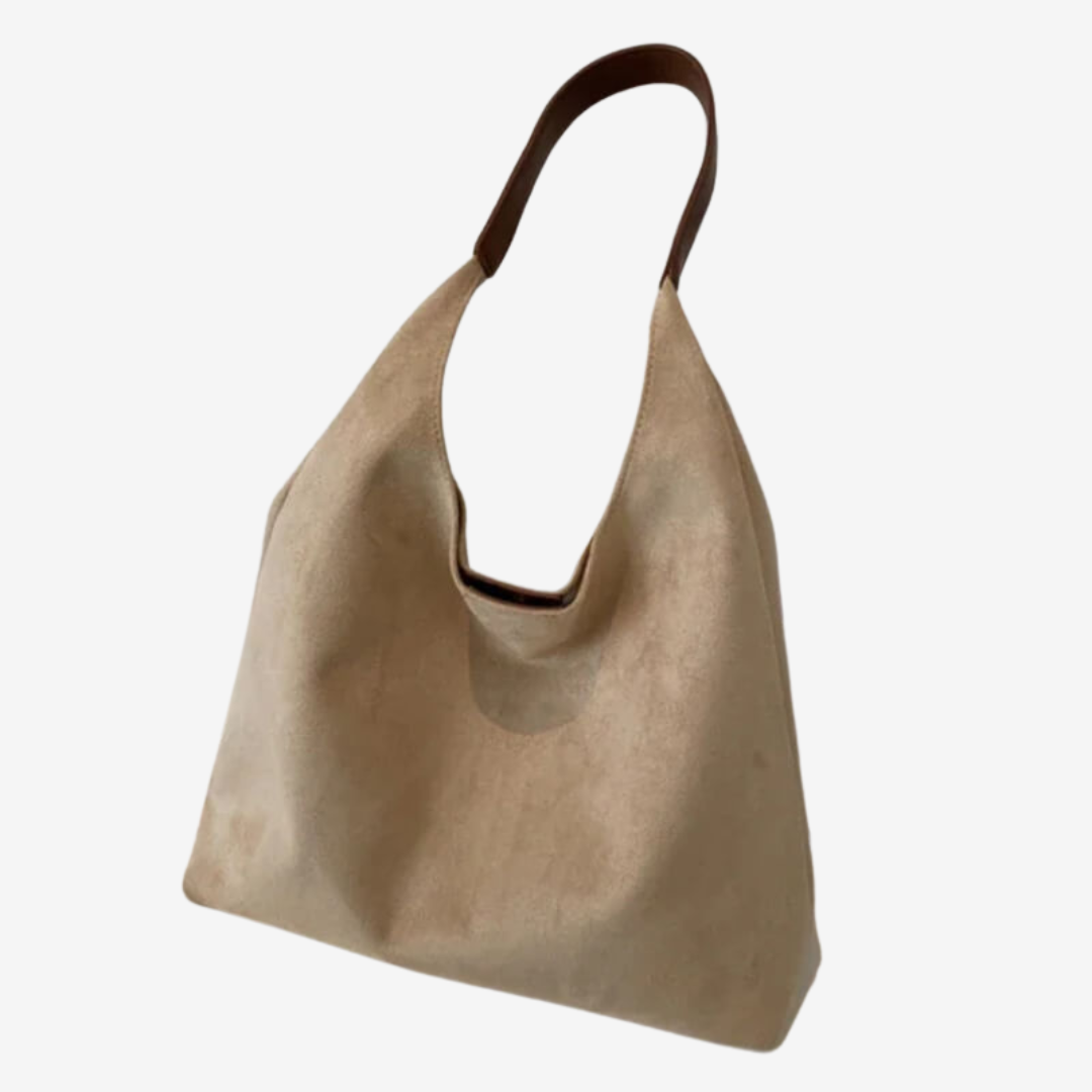 Suedique | Simple elegant suede bag