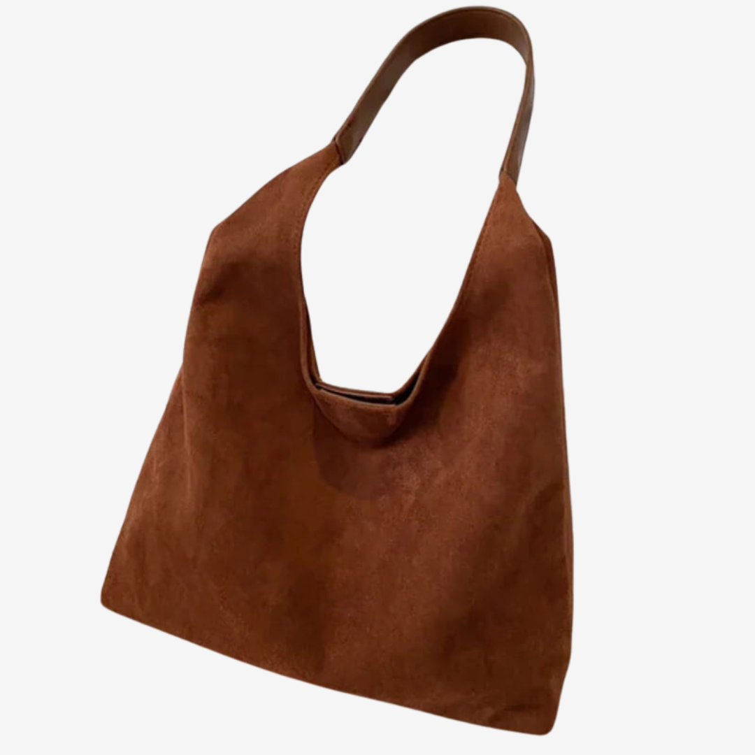 Suedique | Simple elegant suede bag