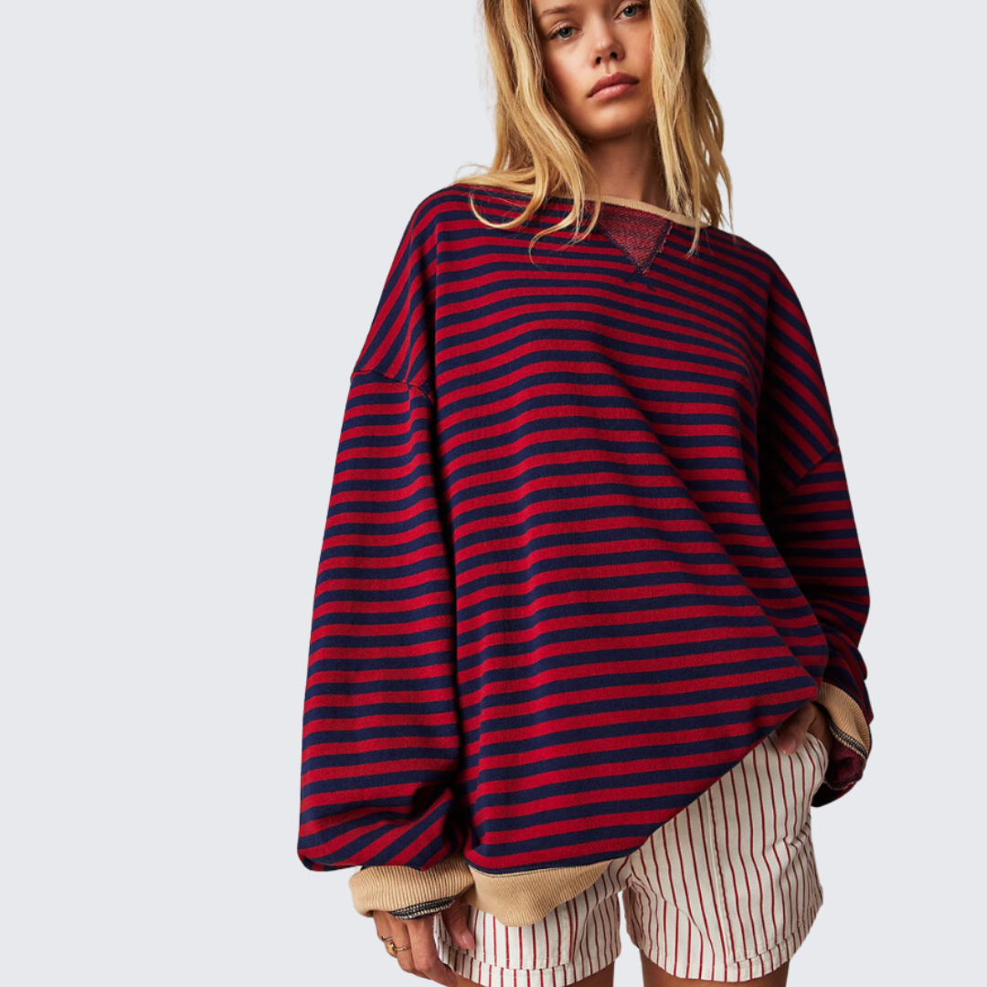 Mana | Striped oversized jumper