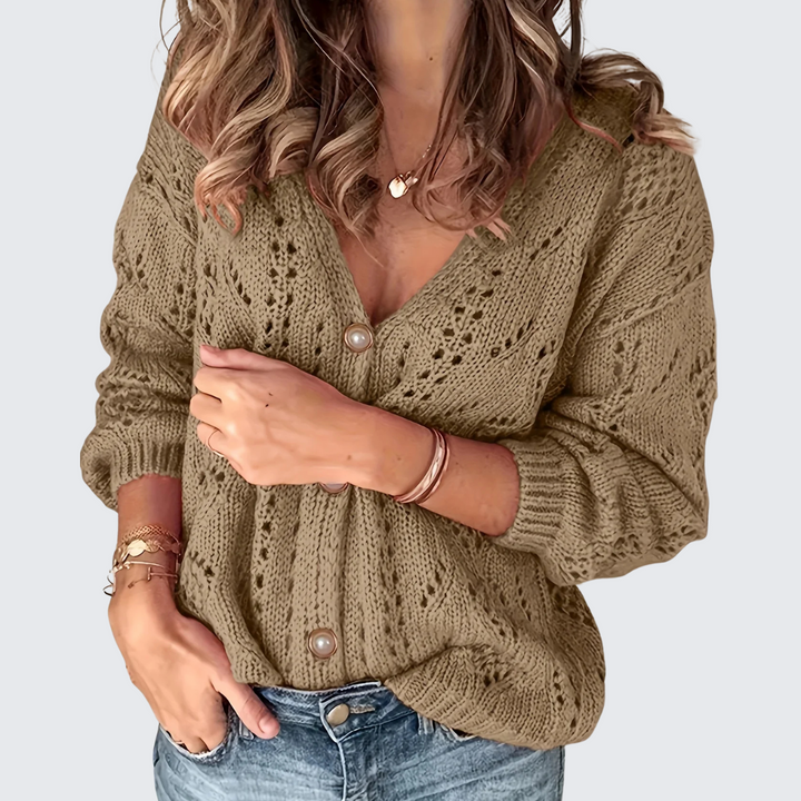 Mella™ | Cardigan with buttons