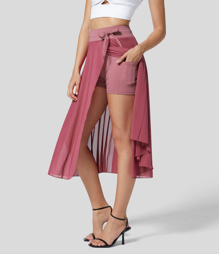 Livan | High Waisted 2-in-1 Skirt