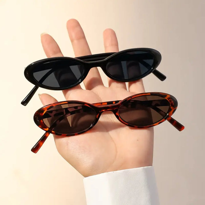 Elite Vintage Oval Sunglasses