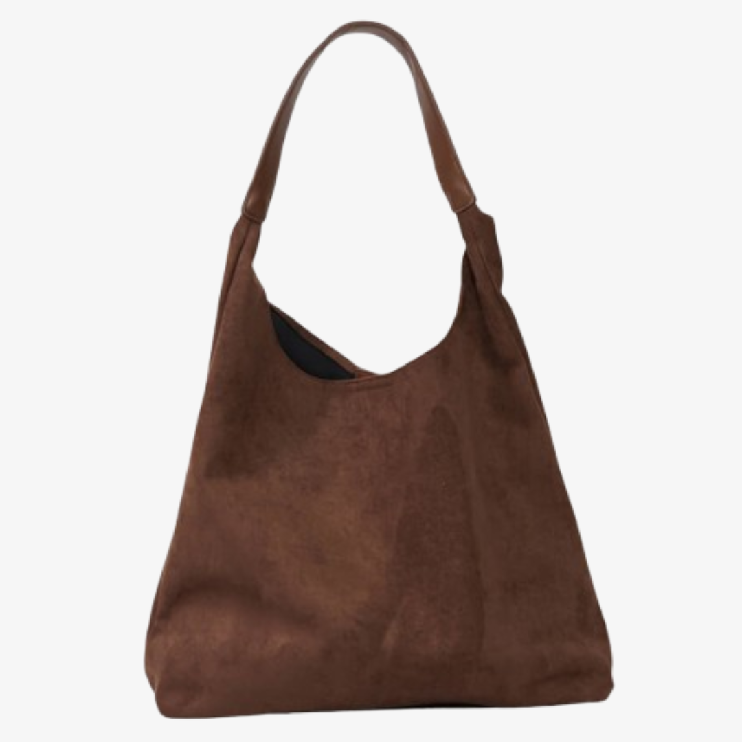 Suedique | Simple elegant suede bag