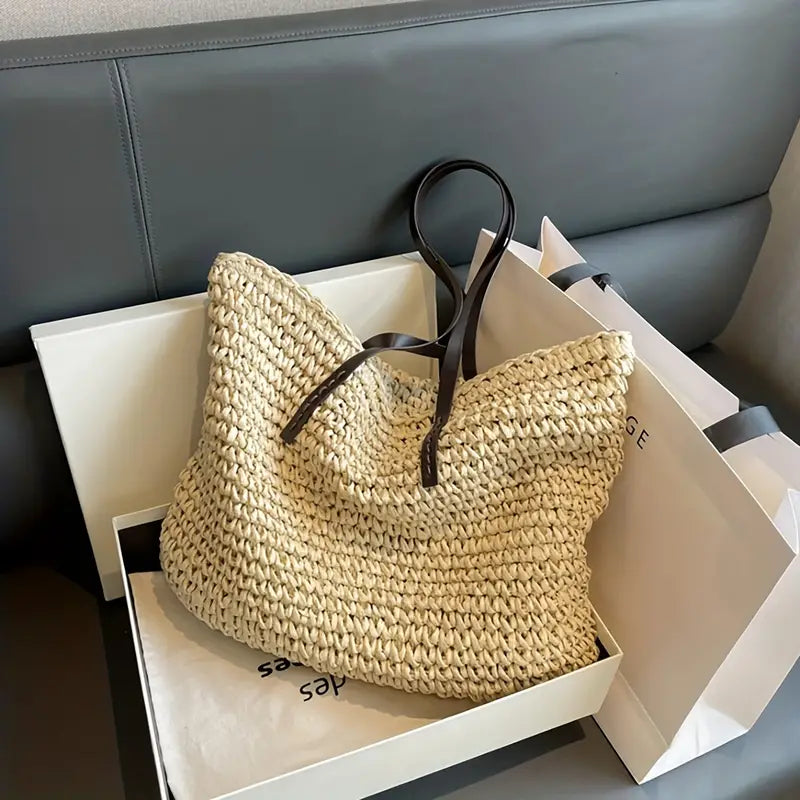 Trudi - Woven Tote Bag