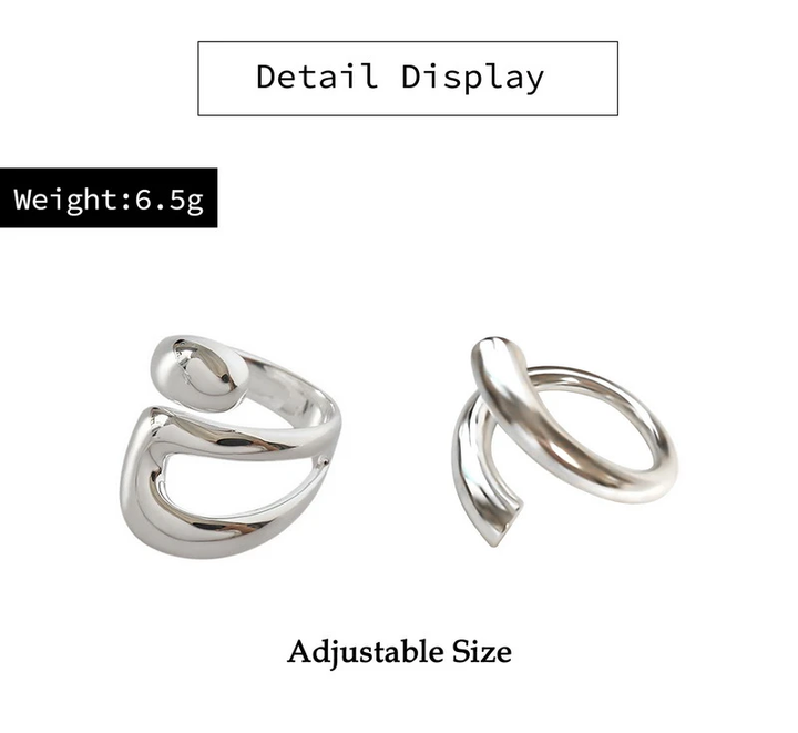 Elegant adjustable ring