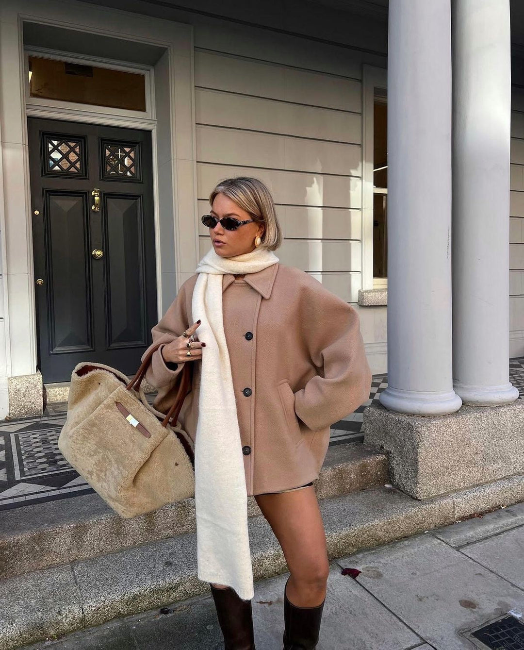 Jazzy | Oversized wool coat