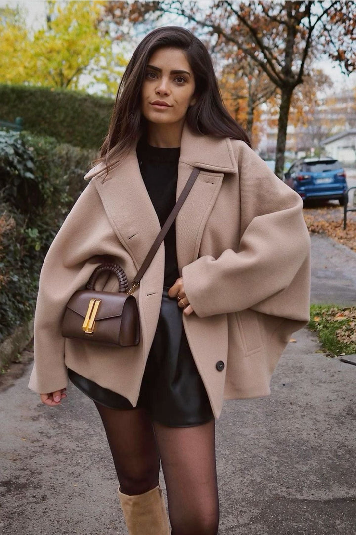 Jazzy | Oversized wool coat