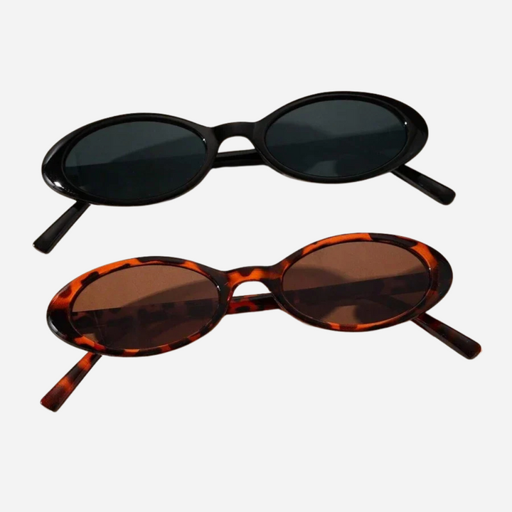 Elite Vintage Oval Sunglasses