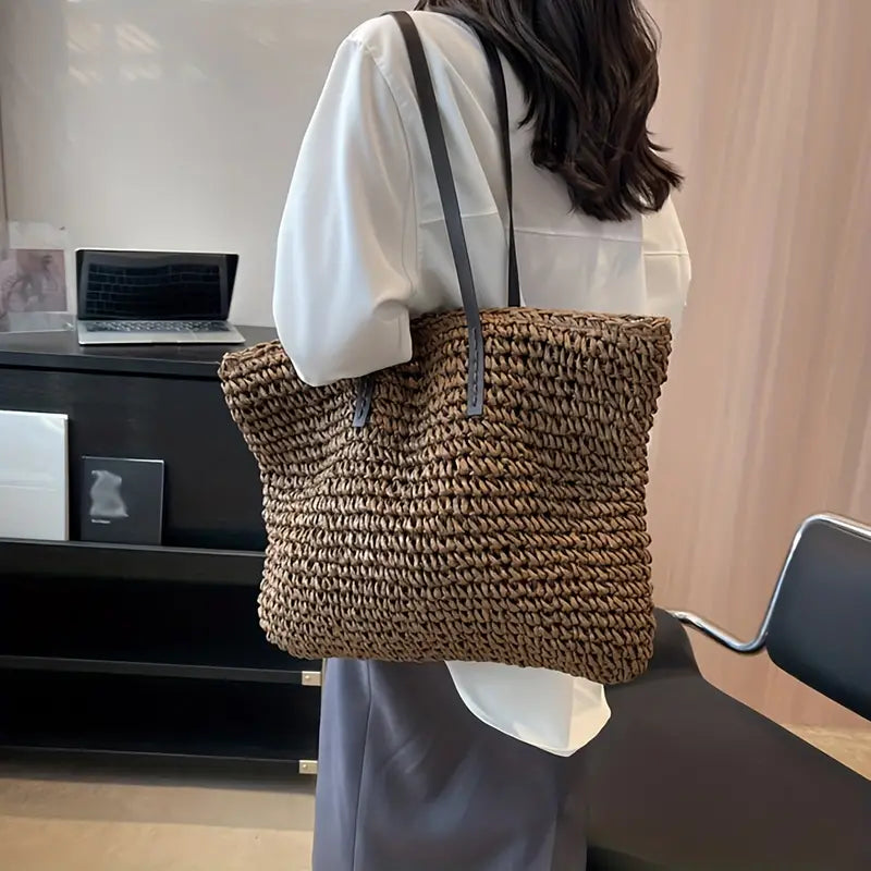 Trudi - Woven Tote Bag