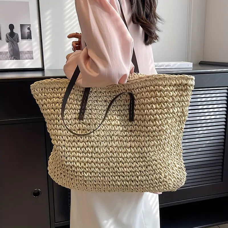 Trudi - Woven Tote Bag